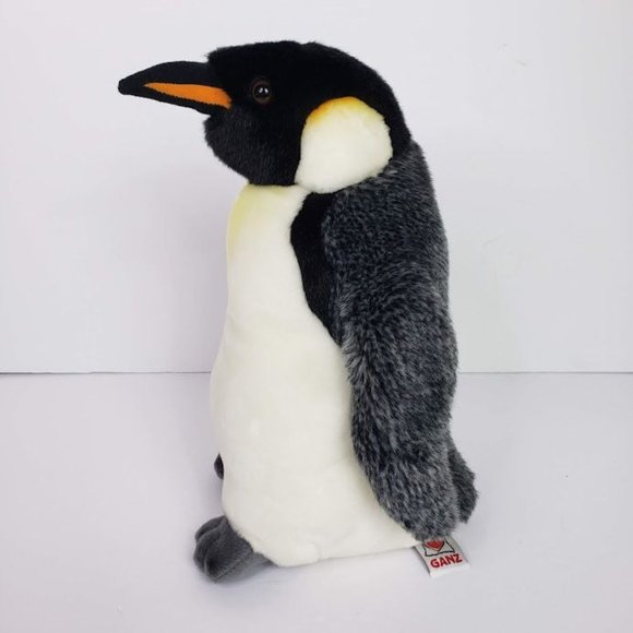 Ganz Webkinz Signature Emperor Penguin Plush Realistic WKS1010 11 Inch NO CODE - Picture 3 of 10
